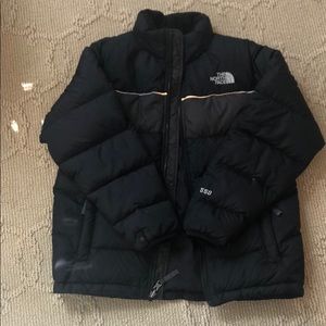 Boys authentic Northface 550 down jacket
